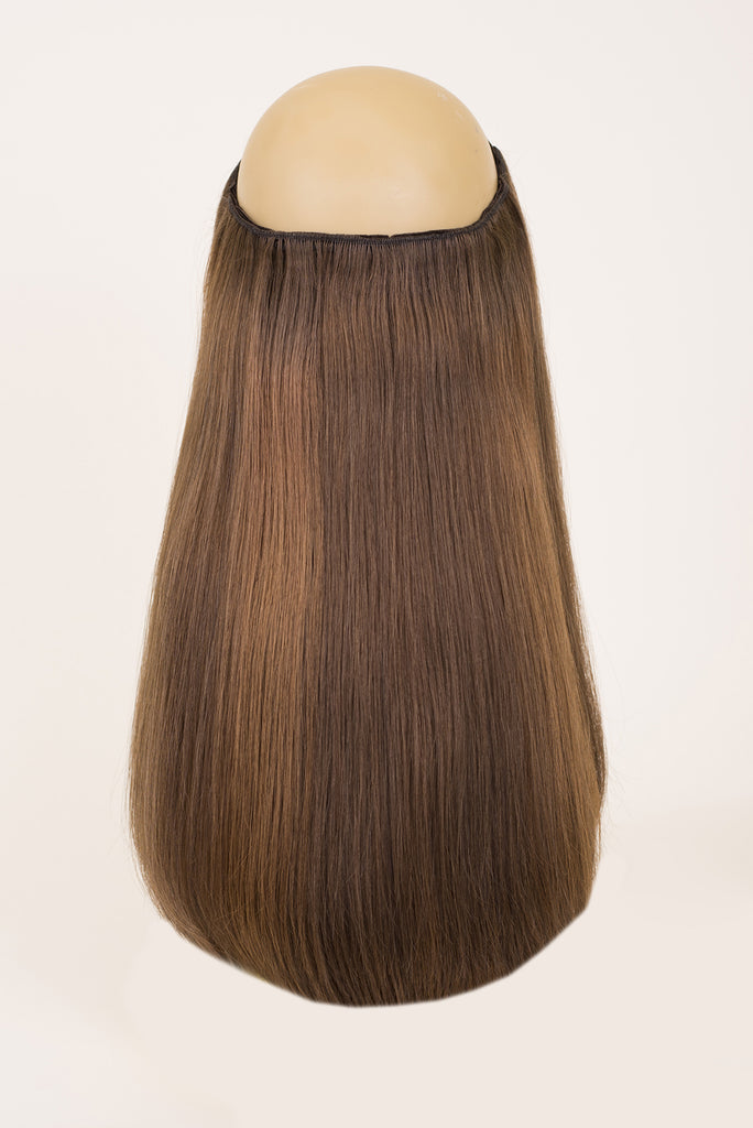 BANDit #8HL27 Light Ash Brown with Caramel Highlights Straight