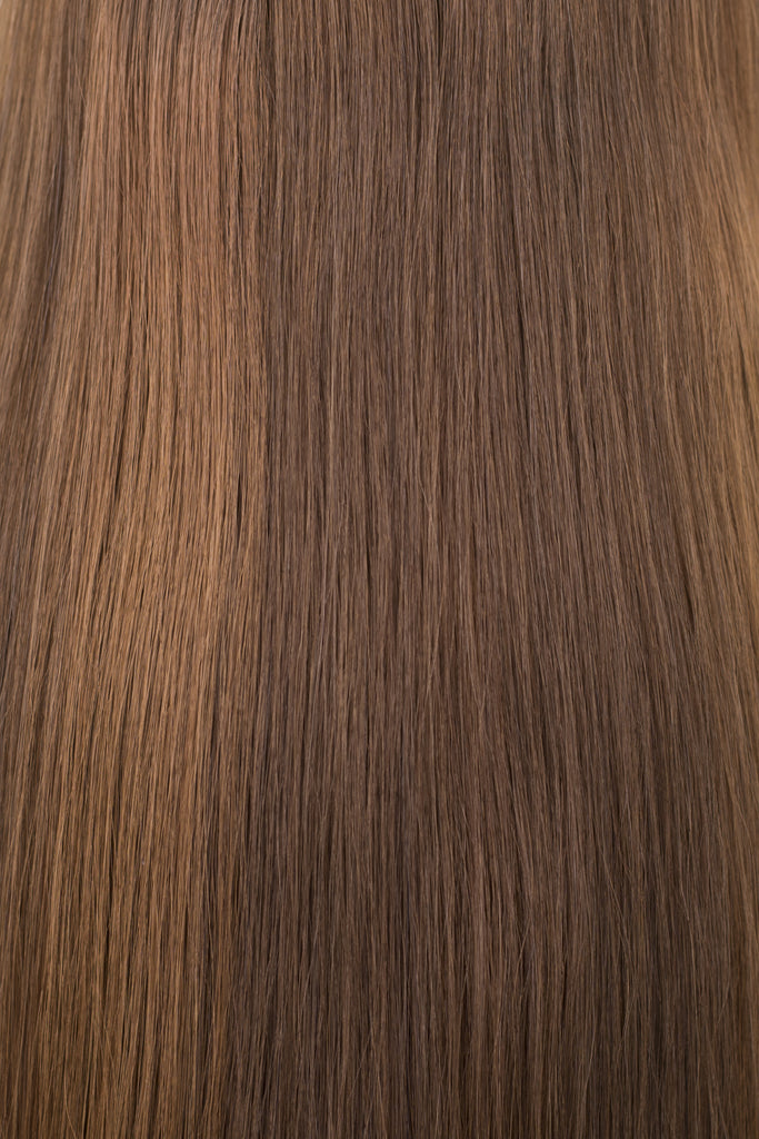 BANDit #8HL27 Light Ash Brown with Caramel Highlights Straight