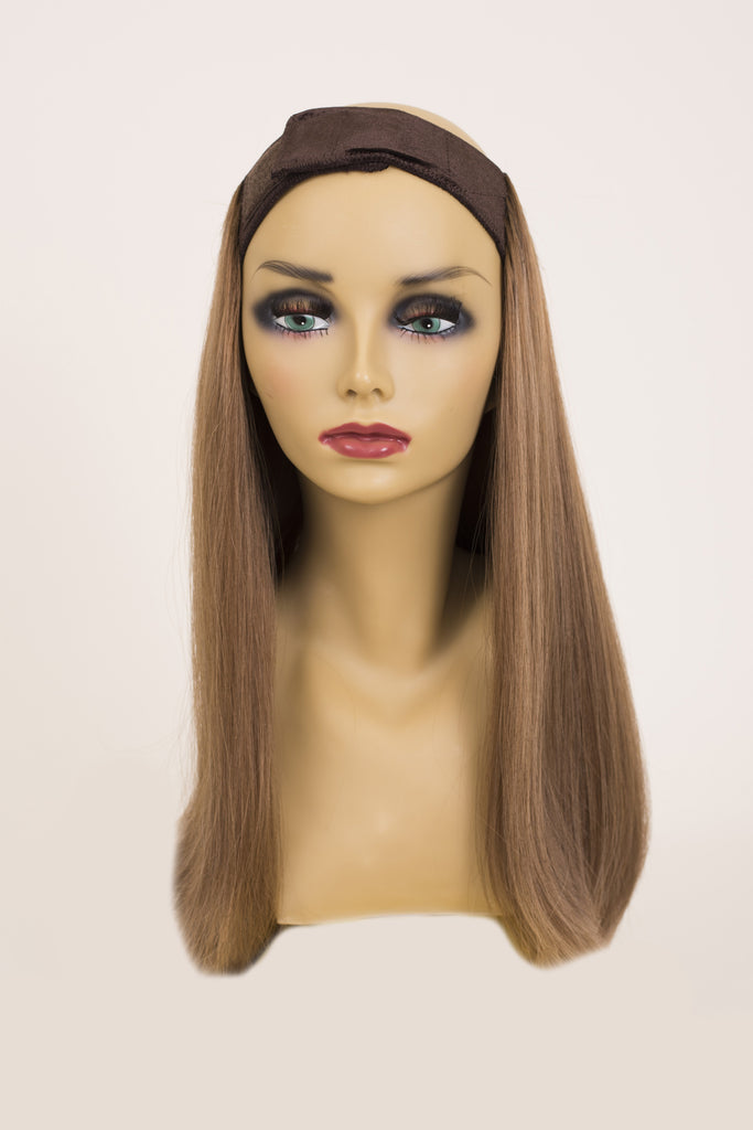 BANDit #10HL14 Ash Blonde with Light Neutral Blonde Highlights Straight