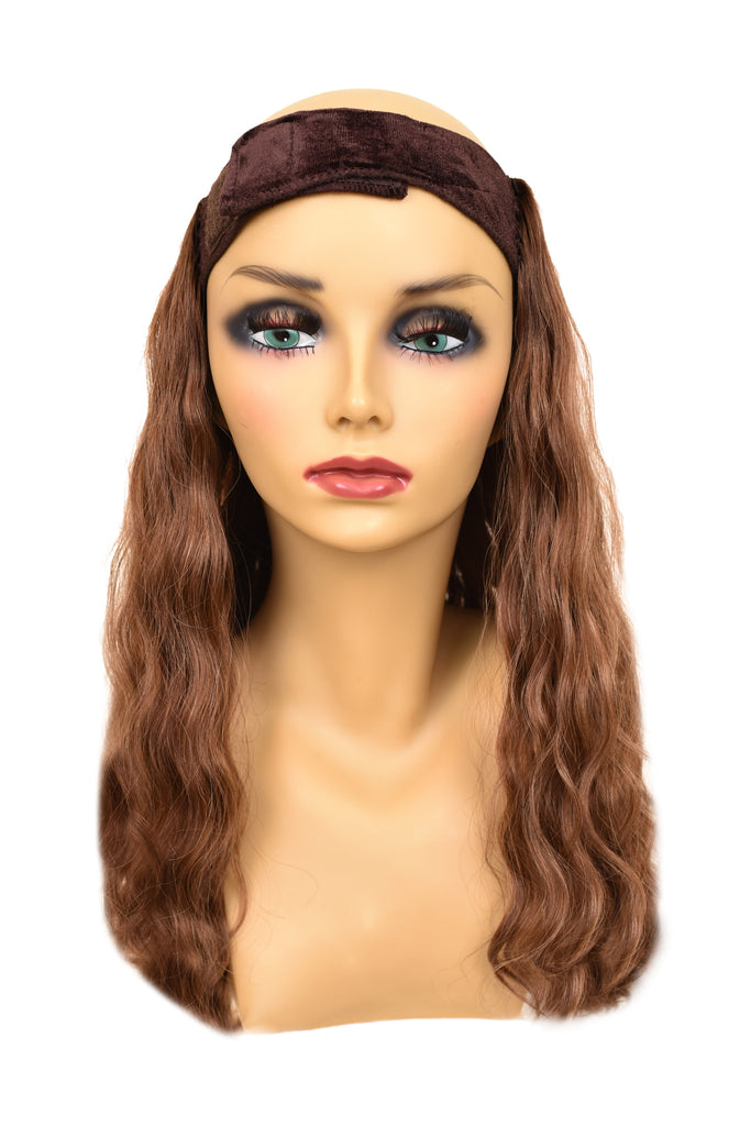 BANDit #6HL10/14 Ash Brown with Ash/Light Blonde Highlights Curly