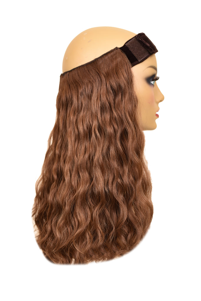 BANDit #6HL10/14 Ash Brown with Ash/Light Blonde Highlights Curly