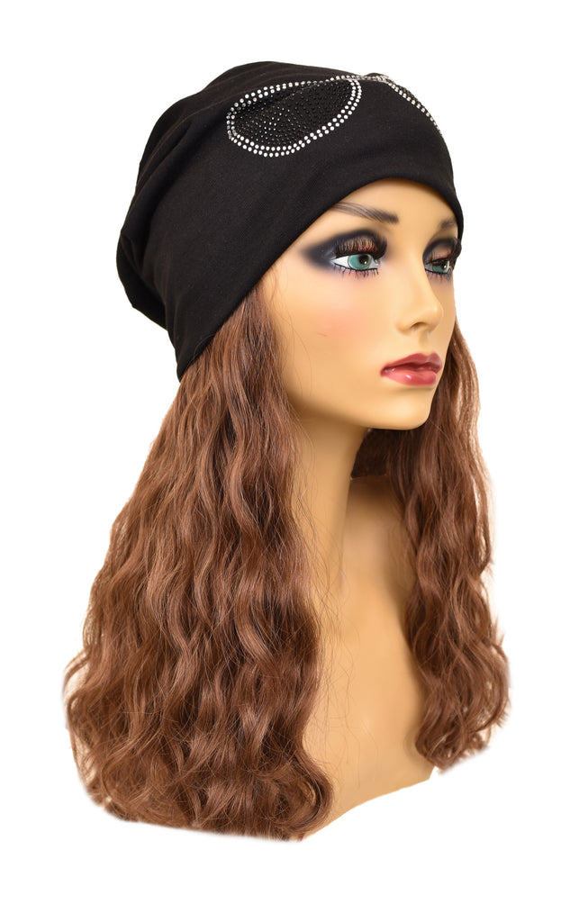 BANDit #6HL10/14 Ash Brown with Ash/Light Blonde Highlights Curly